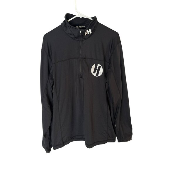 Helly Hansen Men's Black Half-Zip Pullover Size XL - Picture 1 of 9